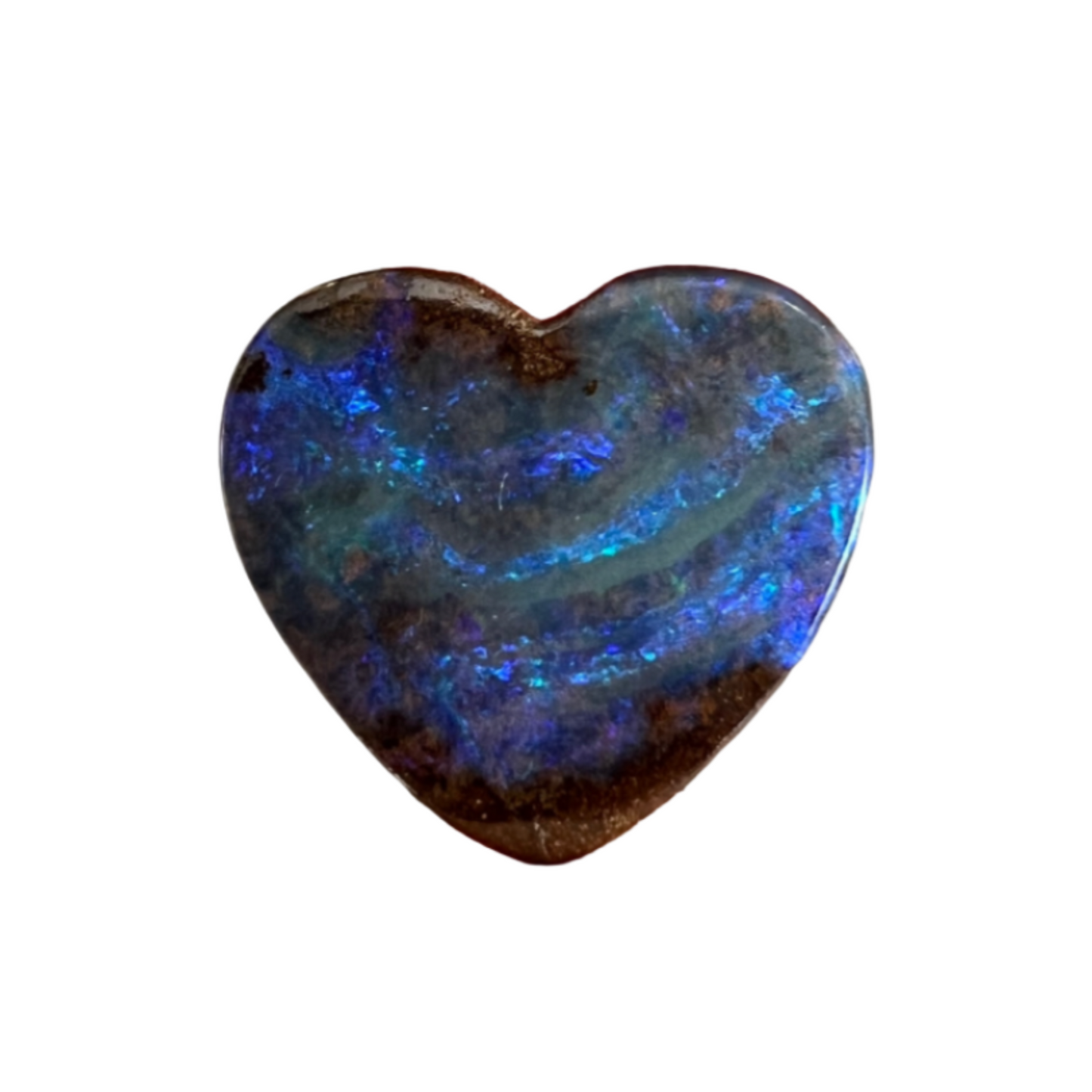 9.51 Ct heart boulder opal