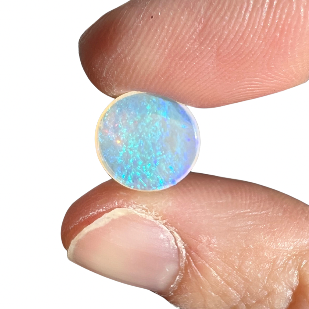 1.96 Ct round crystal opal
