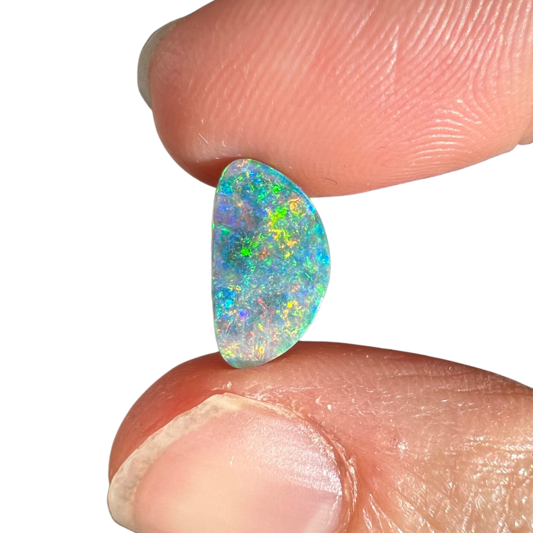 2.03 Ct small rainbow boulder opal