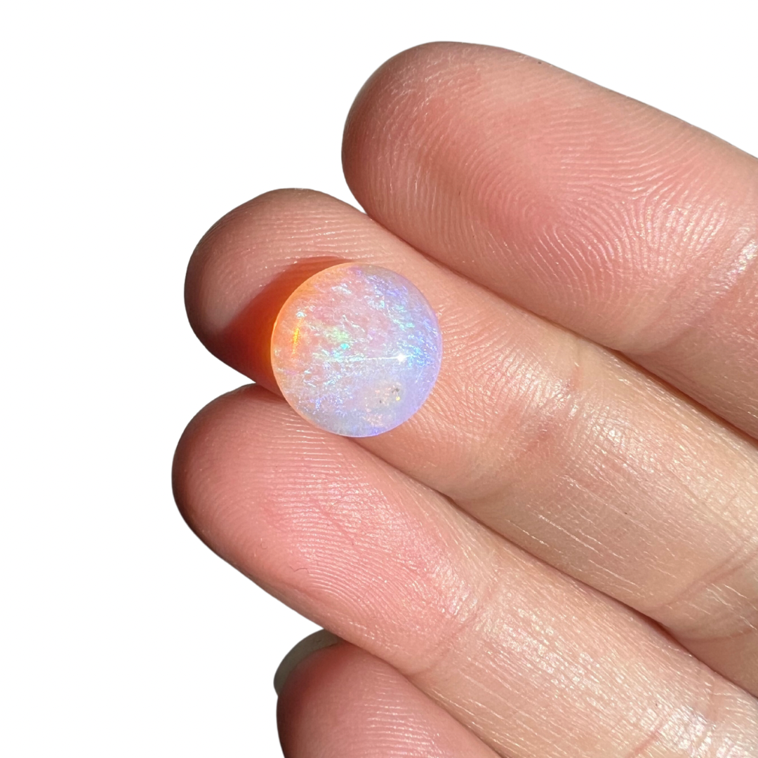 1.96 Ct round crystal opal