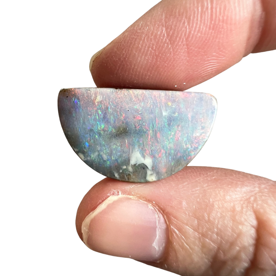 24.18 Ct pastel boulder opal pair