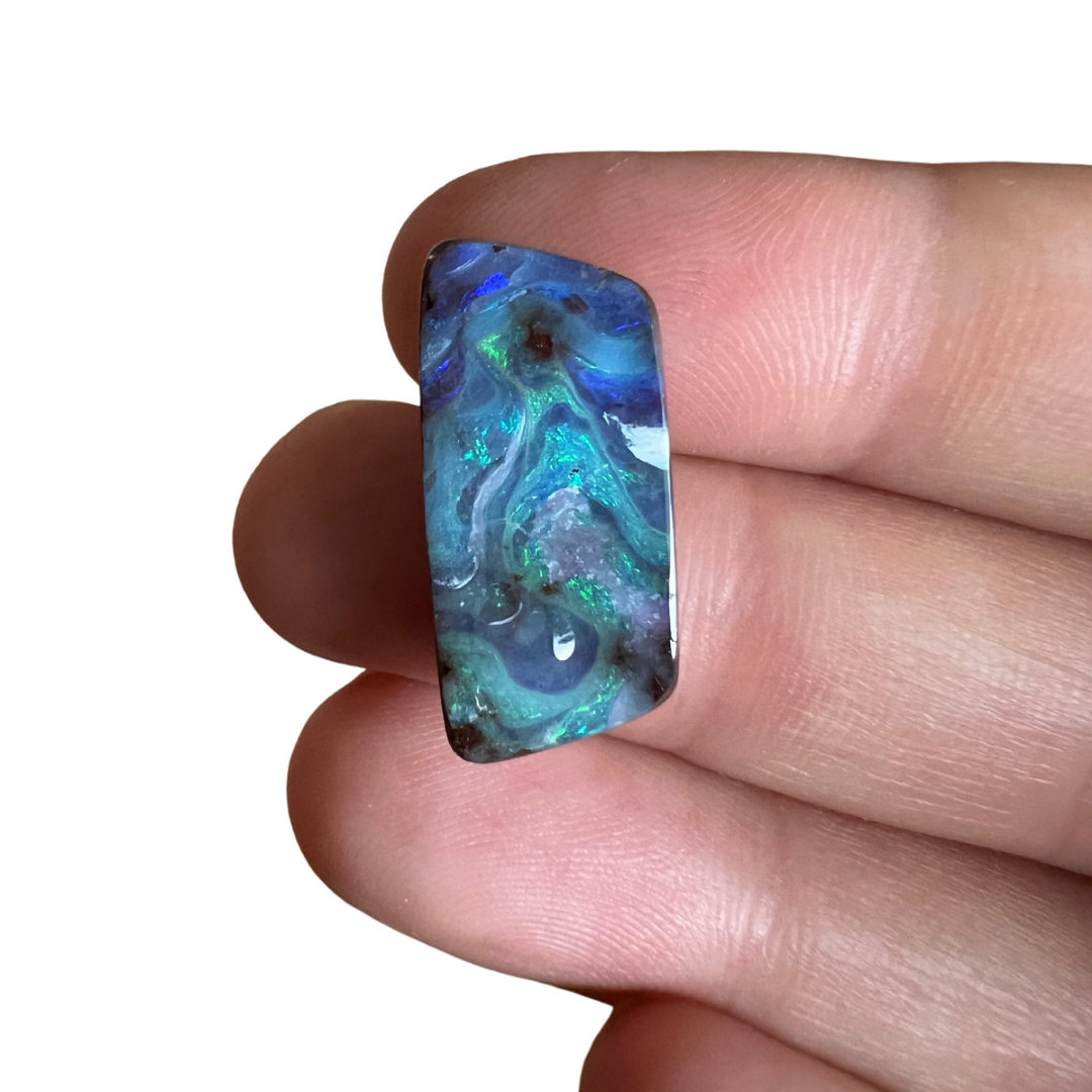 11.93 Ct wavy boulder opal