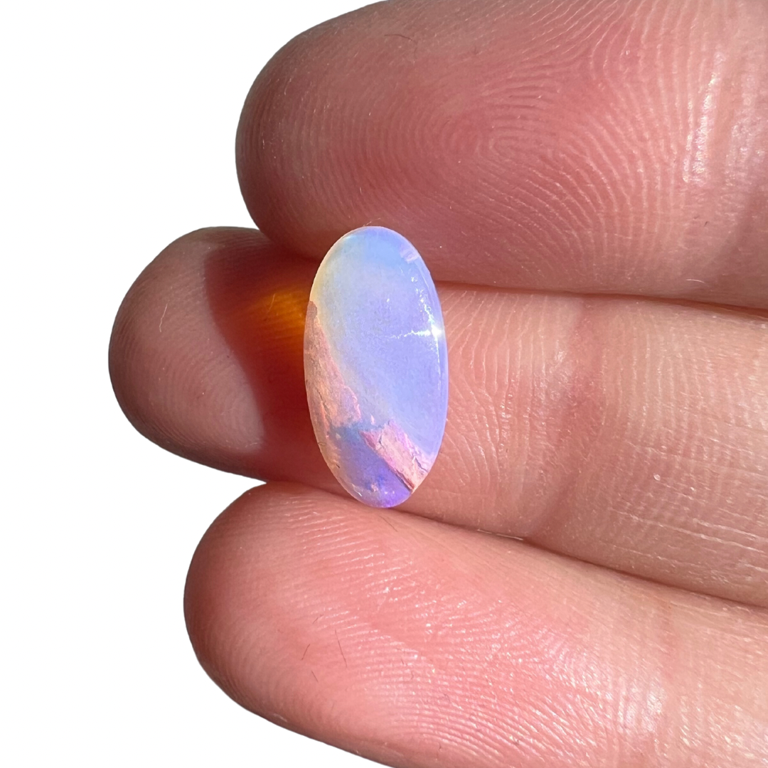 1.78 Ct purple wood replacement opal