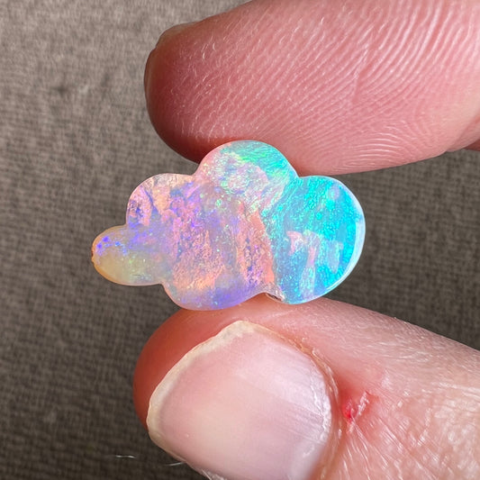 4.95 Ct cloud wood replacement opal
