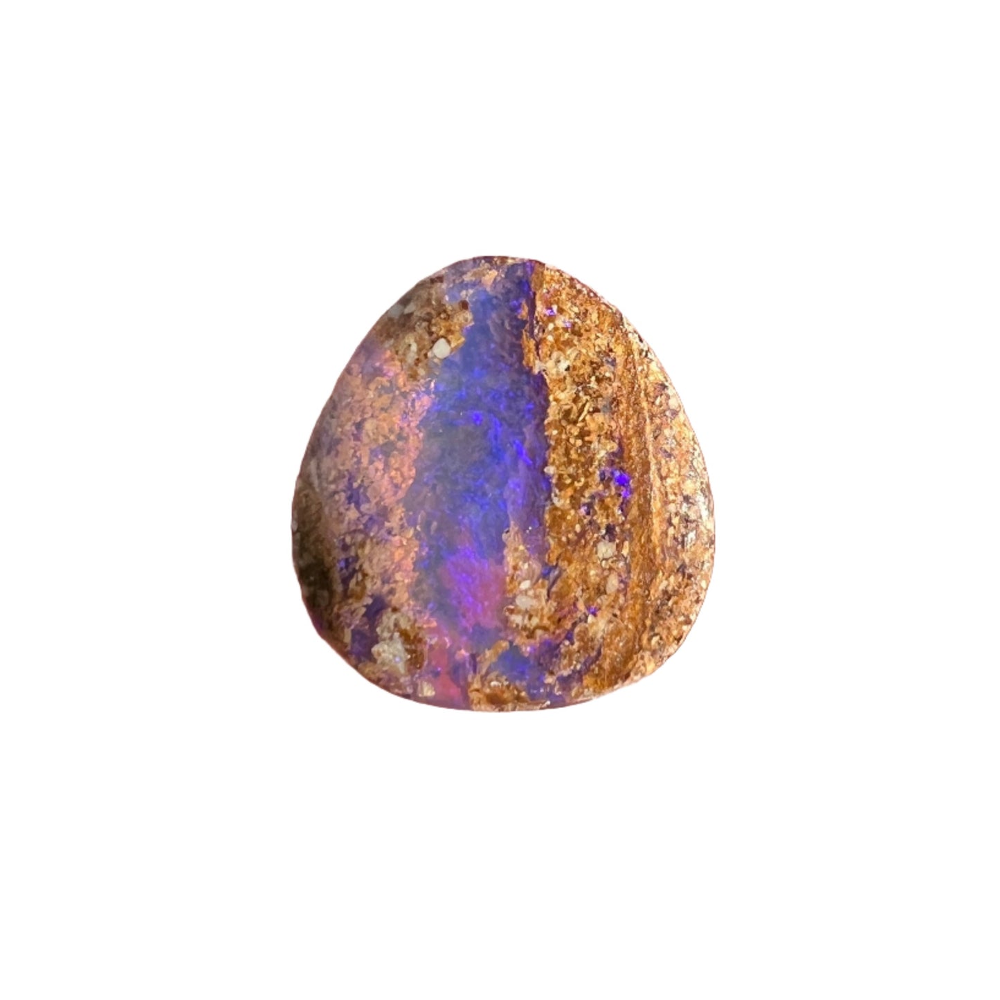 2.54 Ct purple wood replacement opal