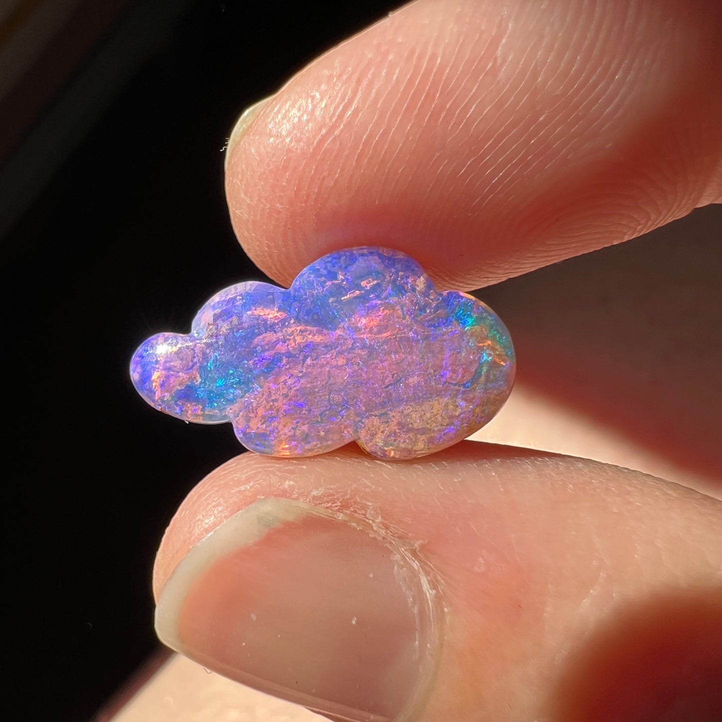 3.52 Ct cloud wood replacement opal