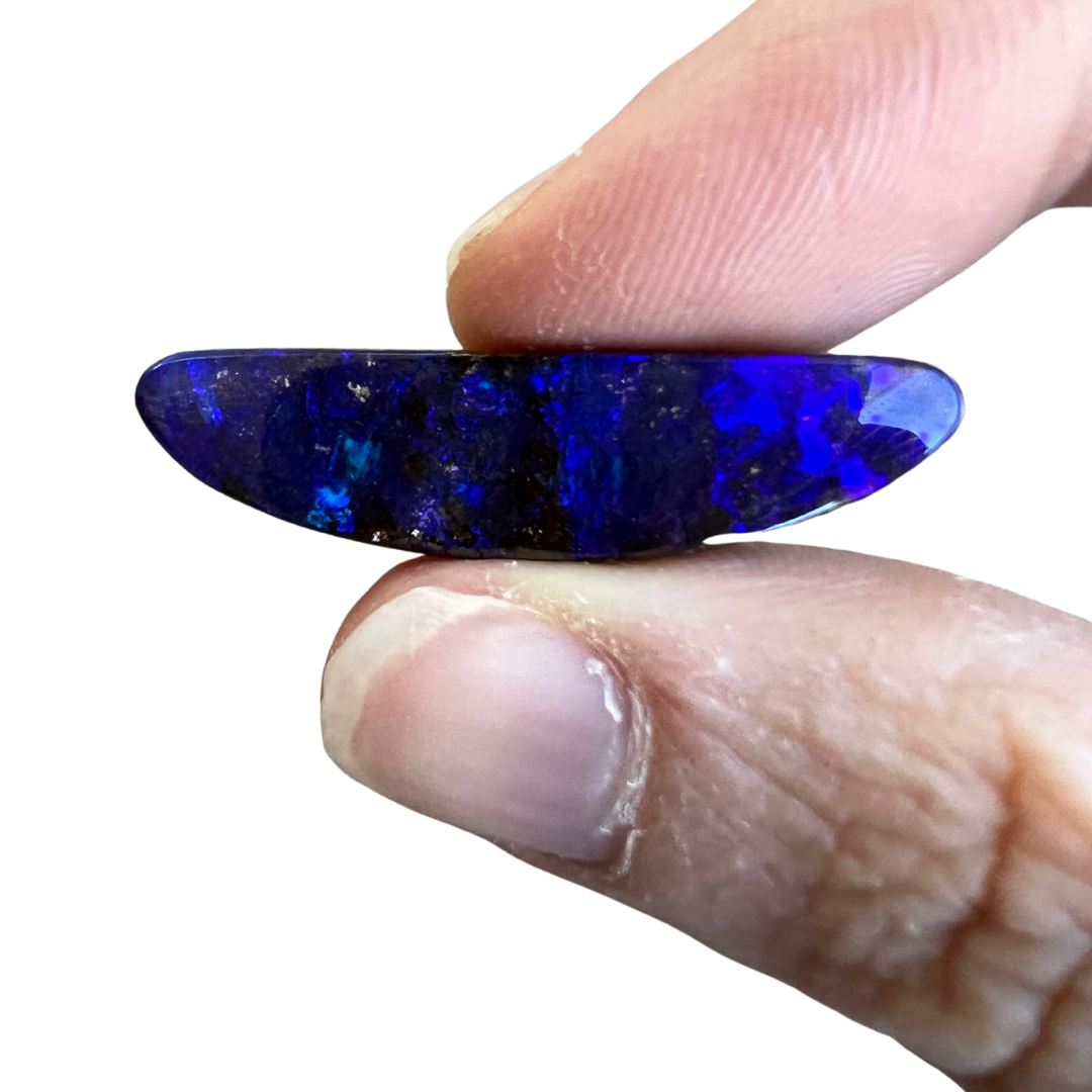 12.09 Ct purple boulder opal