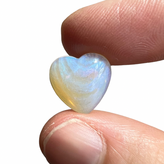 3.48 Ct crystal heart opal