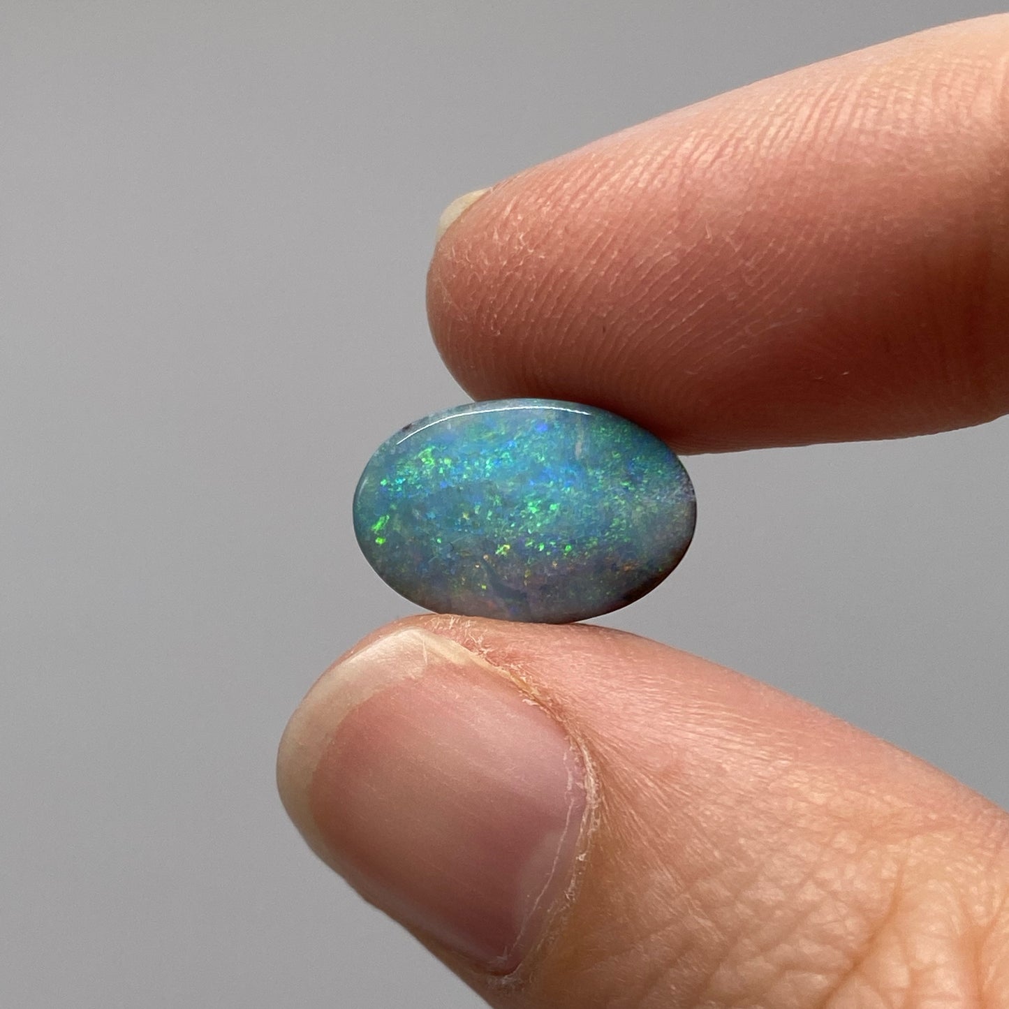 3.70 Ct oval boulder opal